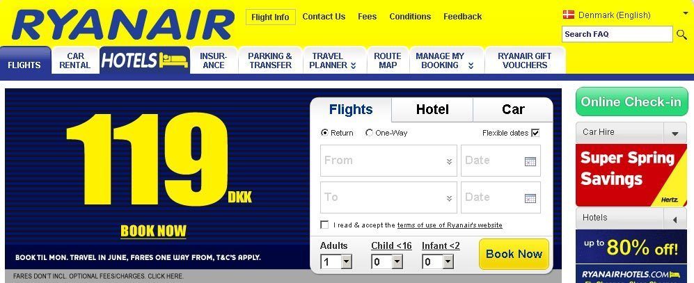 Jeg elsker Ryanair