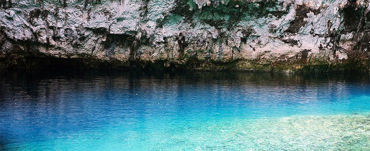 Melissani-grotten