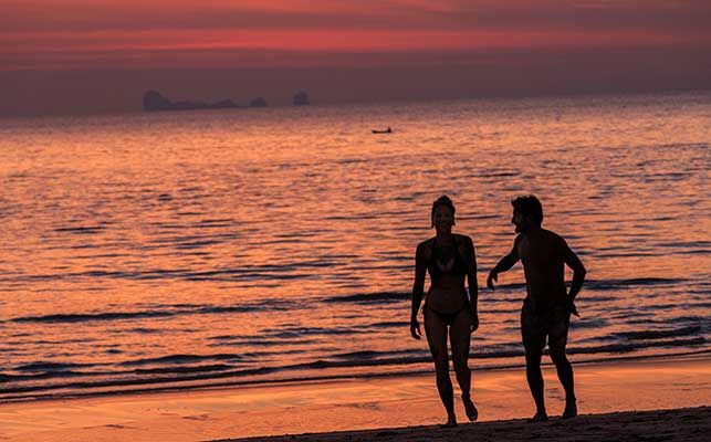 Solnedgang på Koh Lanta