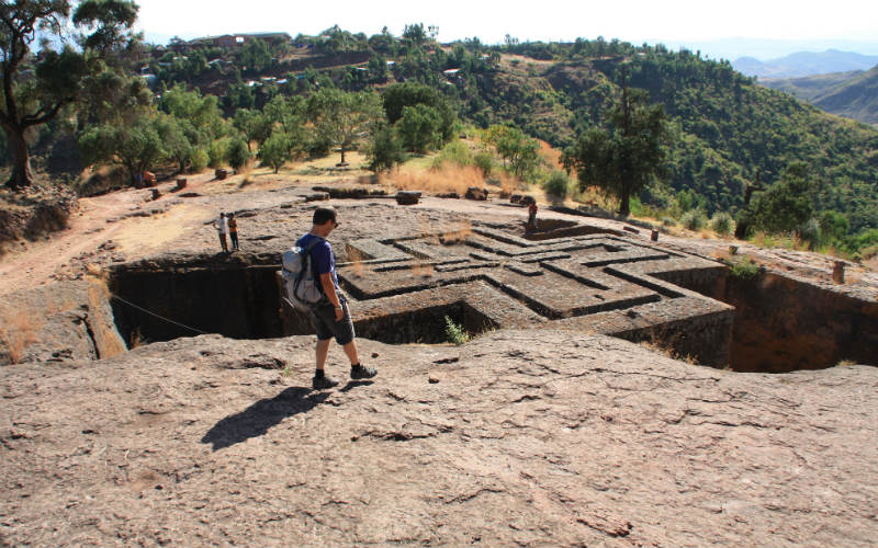 Lalibela i Etiopien